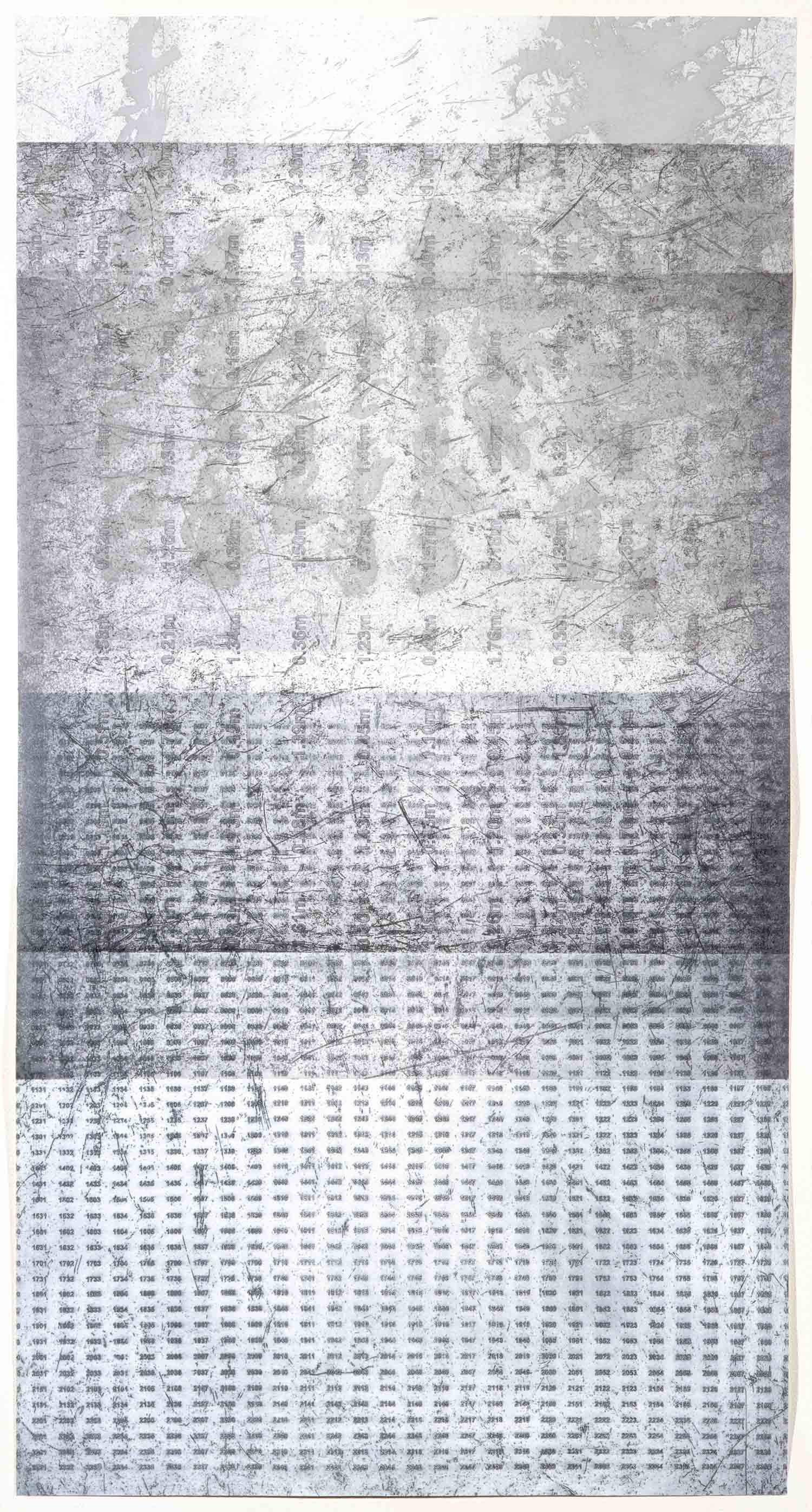 Anomalies and Adjustments #2 multiplate colour etching 2004 Unique Print