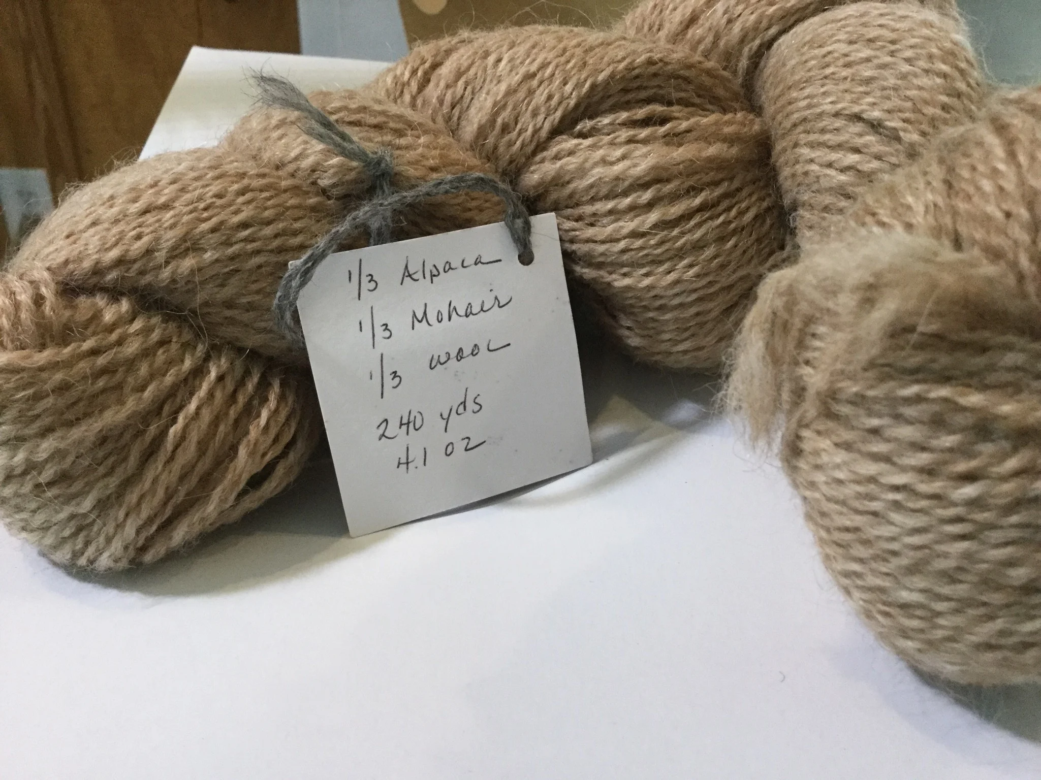 Alpaca/mohair/wool