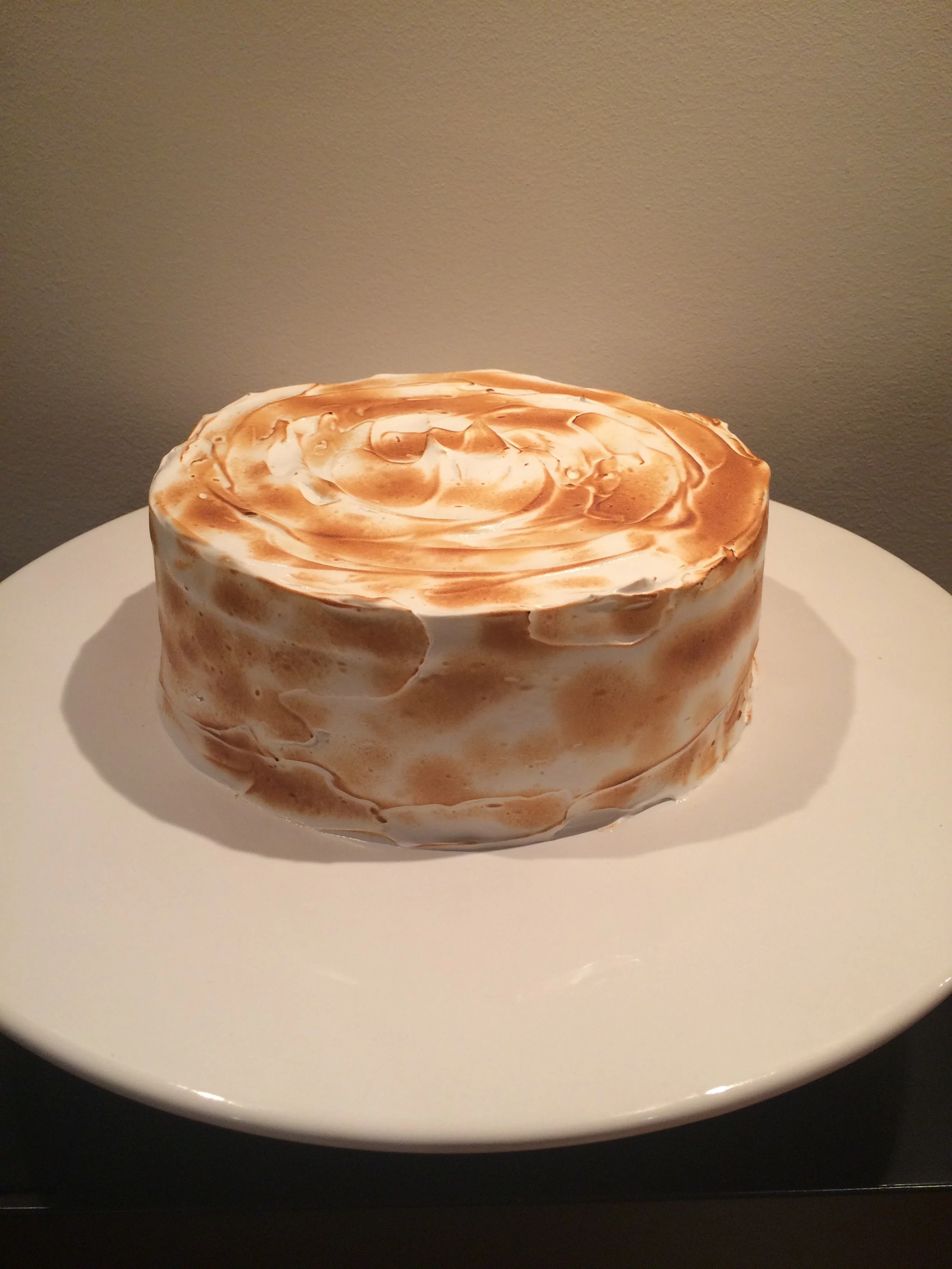 Bolo merengado de limão