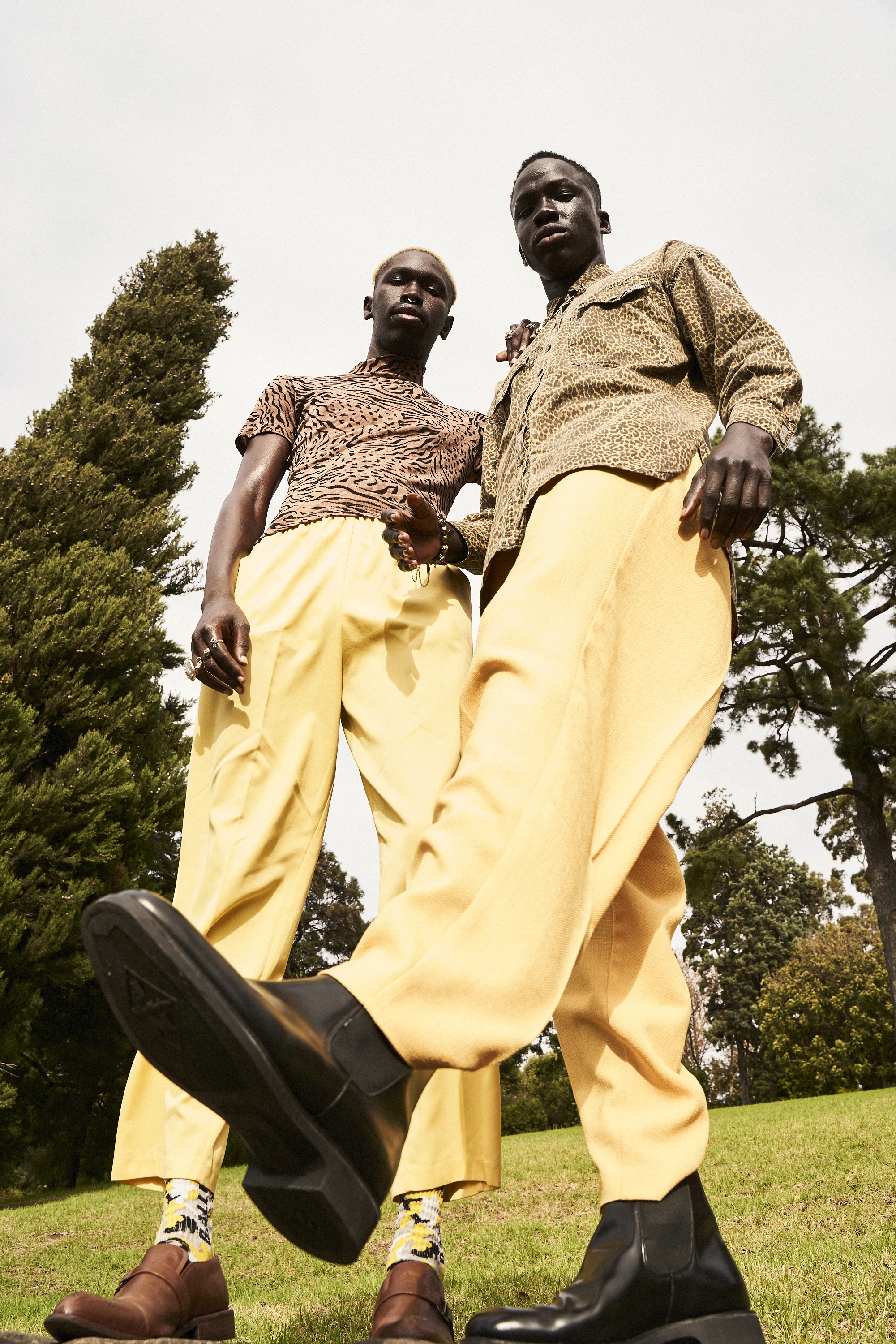 Editorial fashion photograph from Nayndng Projects