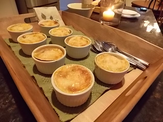 The mini apple pies were placed on a tray to make transportation to the fire pit a lot easier and heck, once again, presentation for me is key when hosting a gathering.