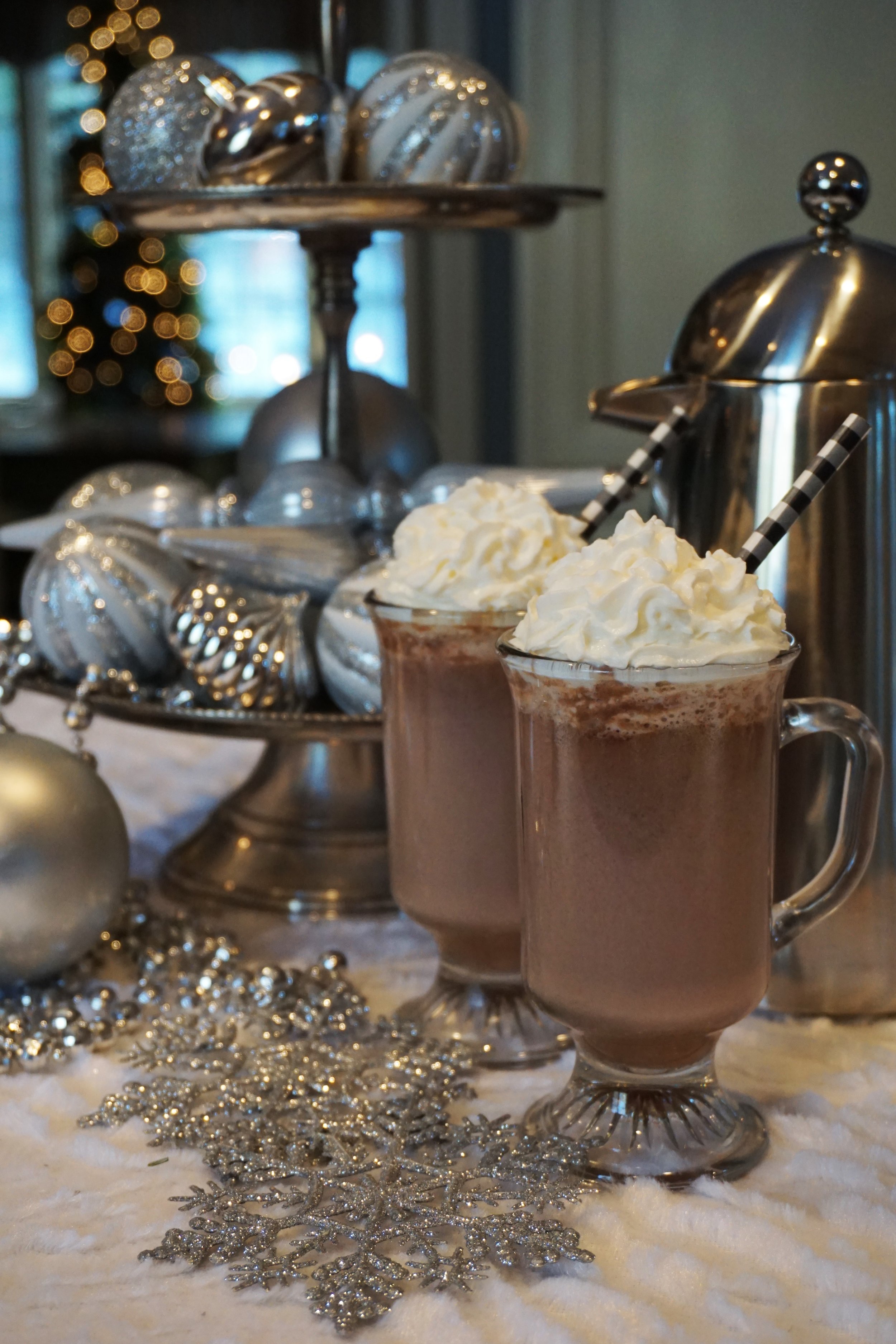 Hazelnut White Hot Chocolate