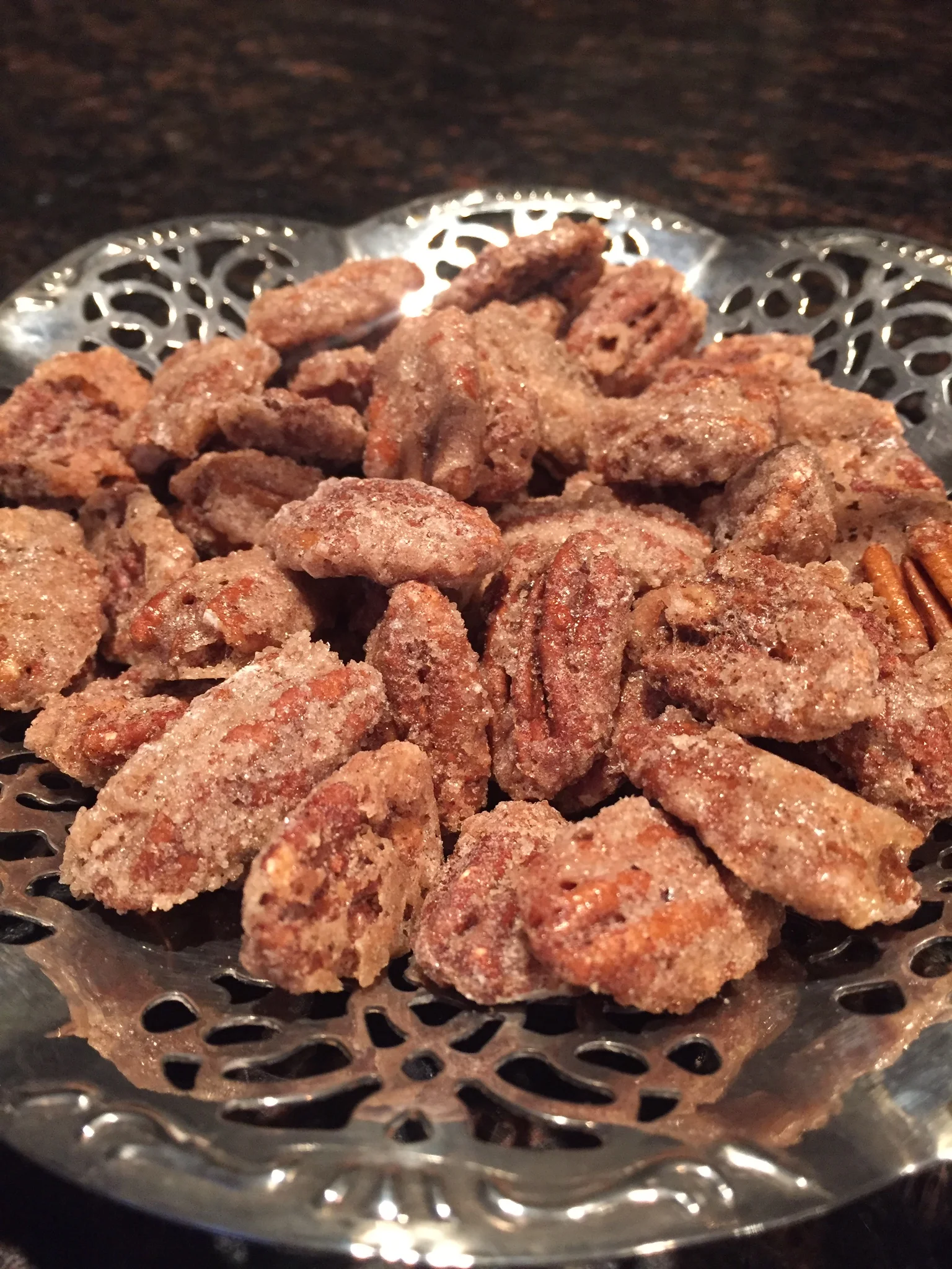 How to make Candied Pecans Recipe - Sugared Pecan Recipe 