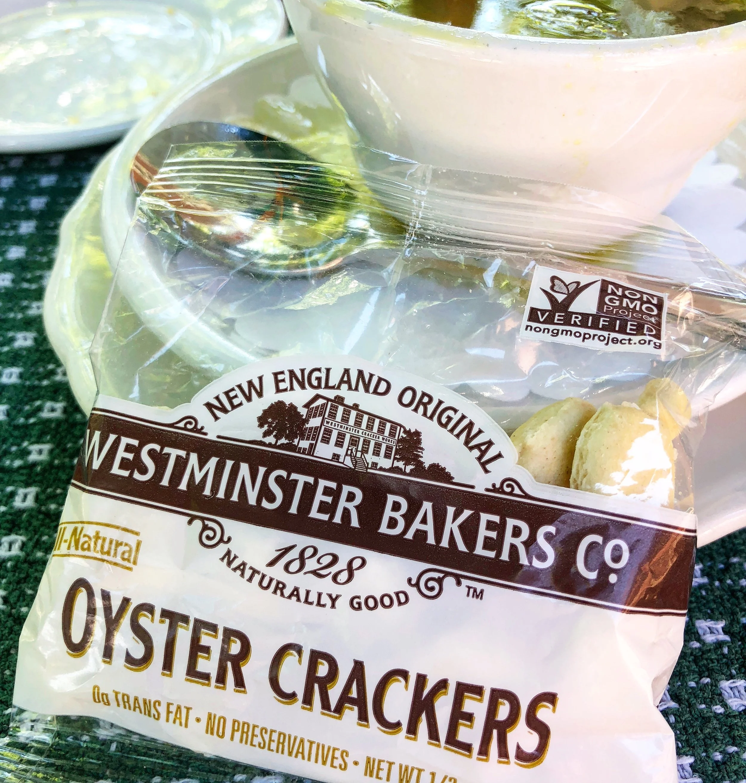Oyster Crackers are a New England tradition. 