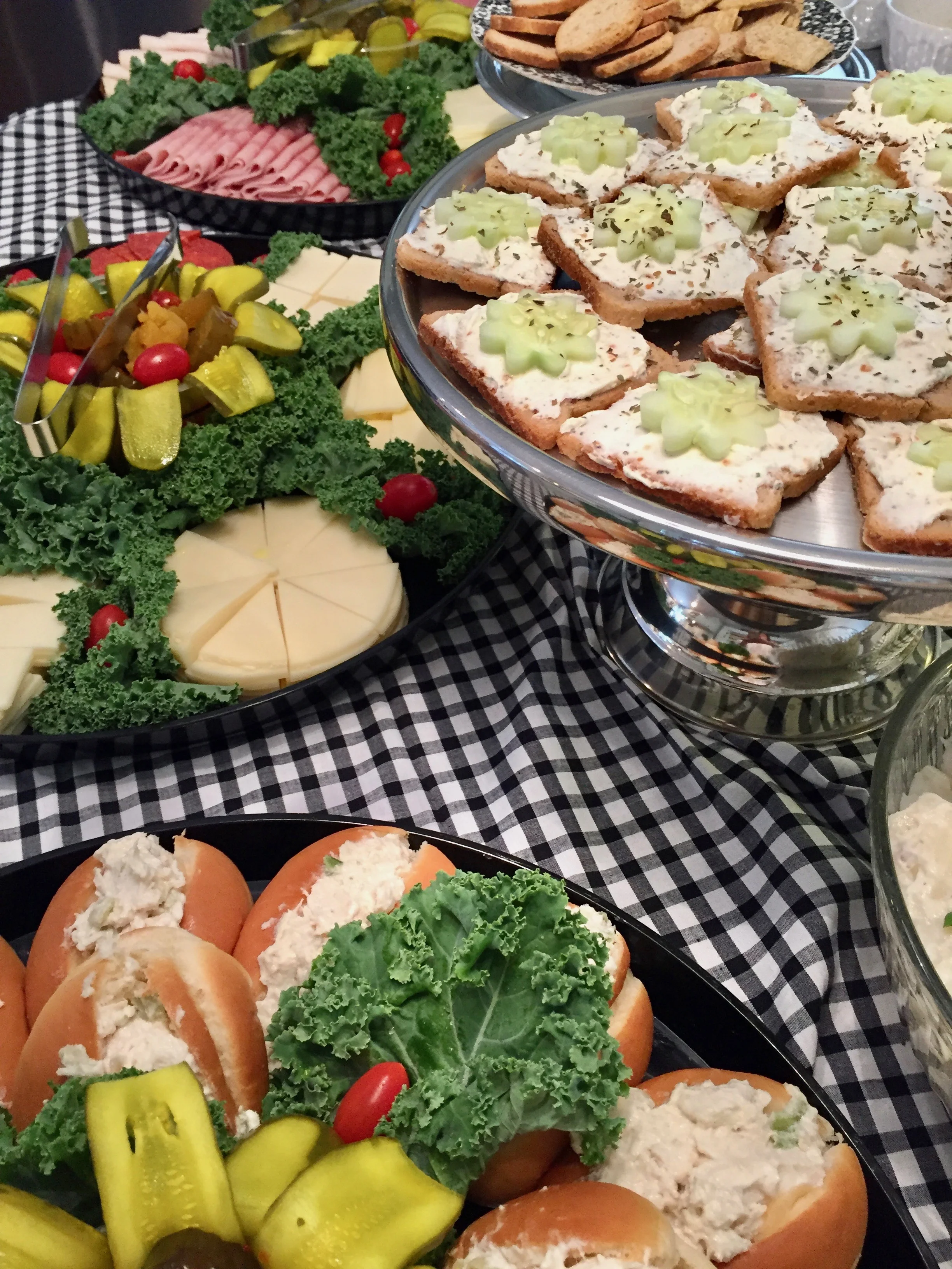 Pulling together a quick summer gathering, including our famous cucumber sandwich recipe.