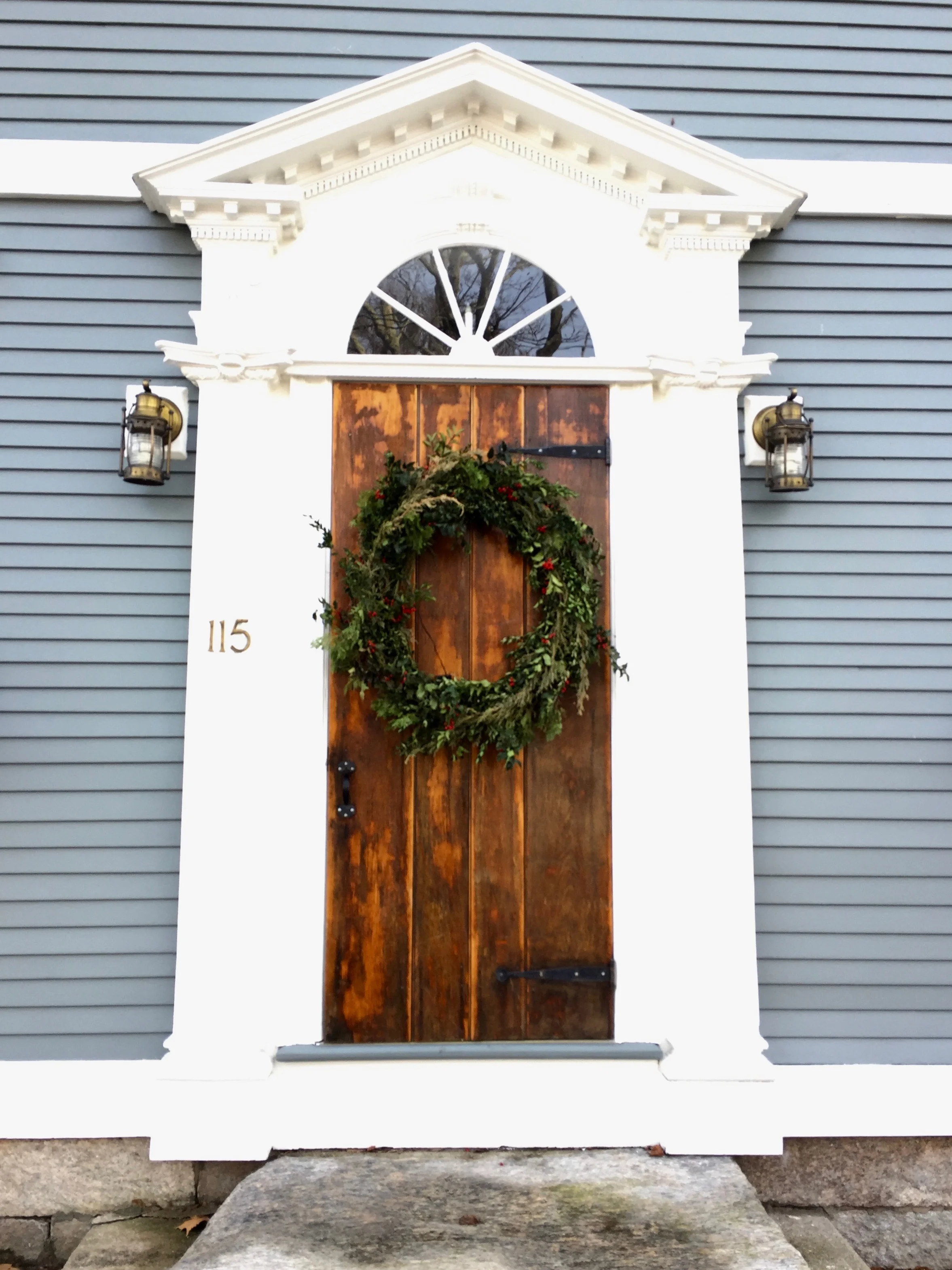 Christmas and Antique Homes in Wickford, Rhode Island - A Quaint New England Town By The Water
