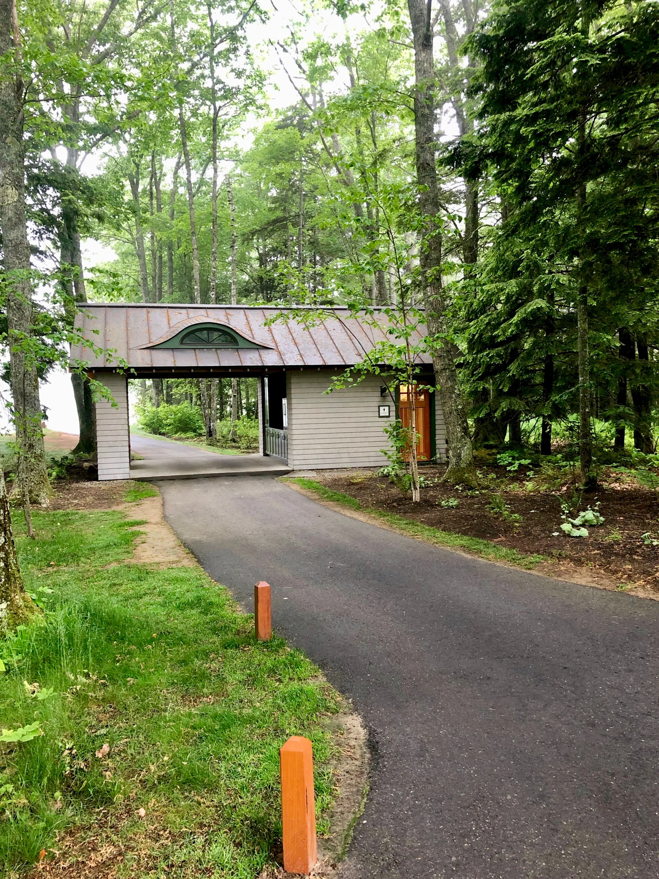 Restrooms on the course