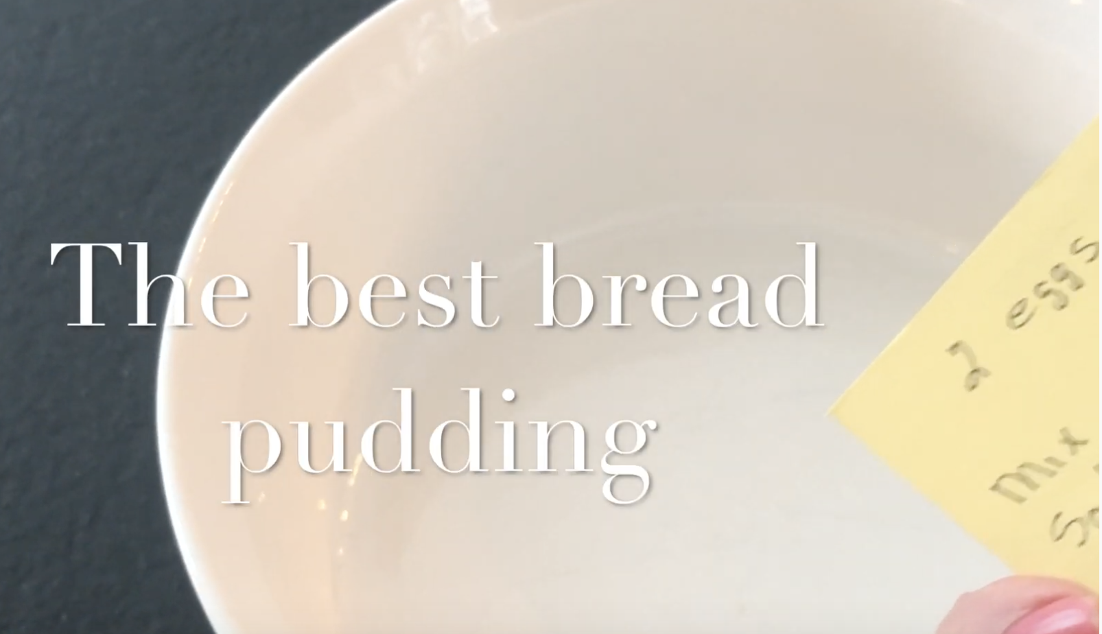 The best and easiest Homemade Bread Pudding I have ever had