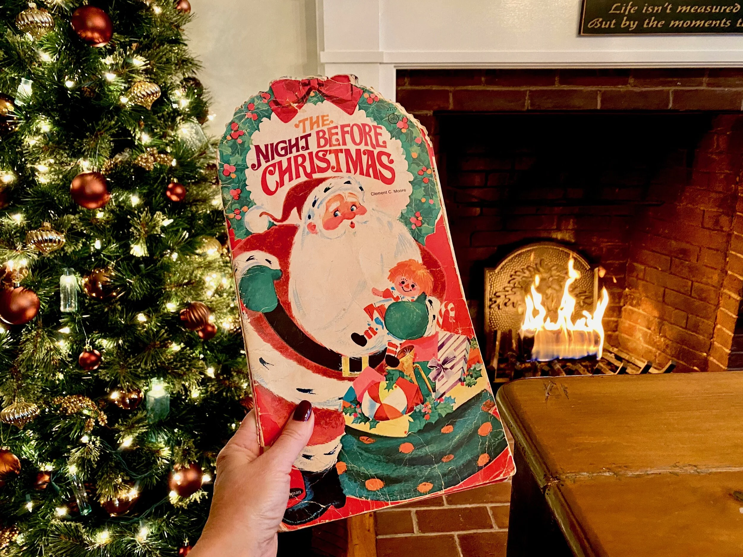 Reading The Night Before Christmas