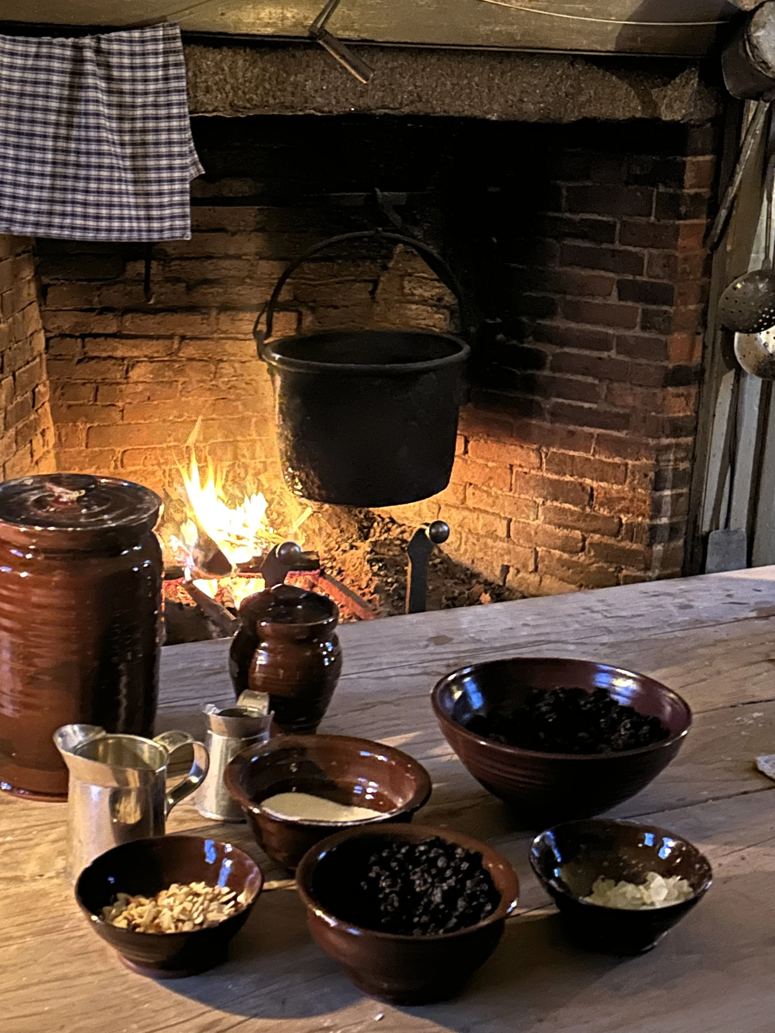 Tasha Tudor's Dundee Cake - Taste tested at Old Sturbridge Village, Sturbridge, MA 