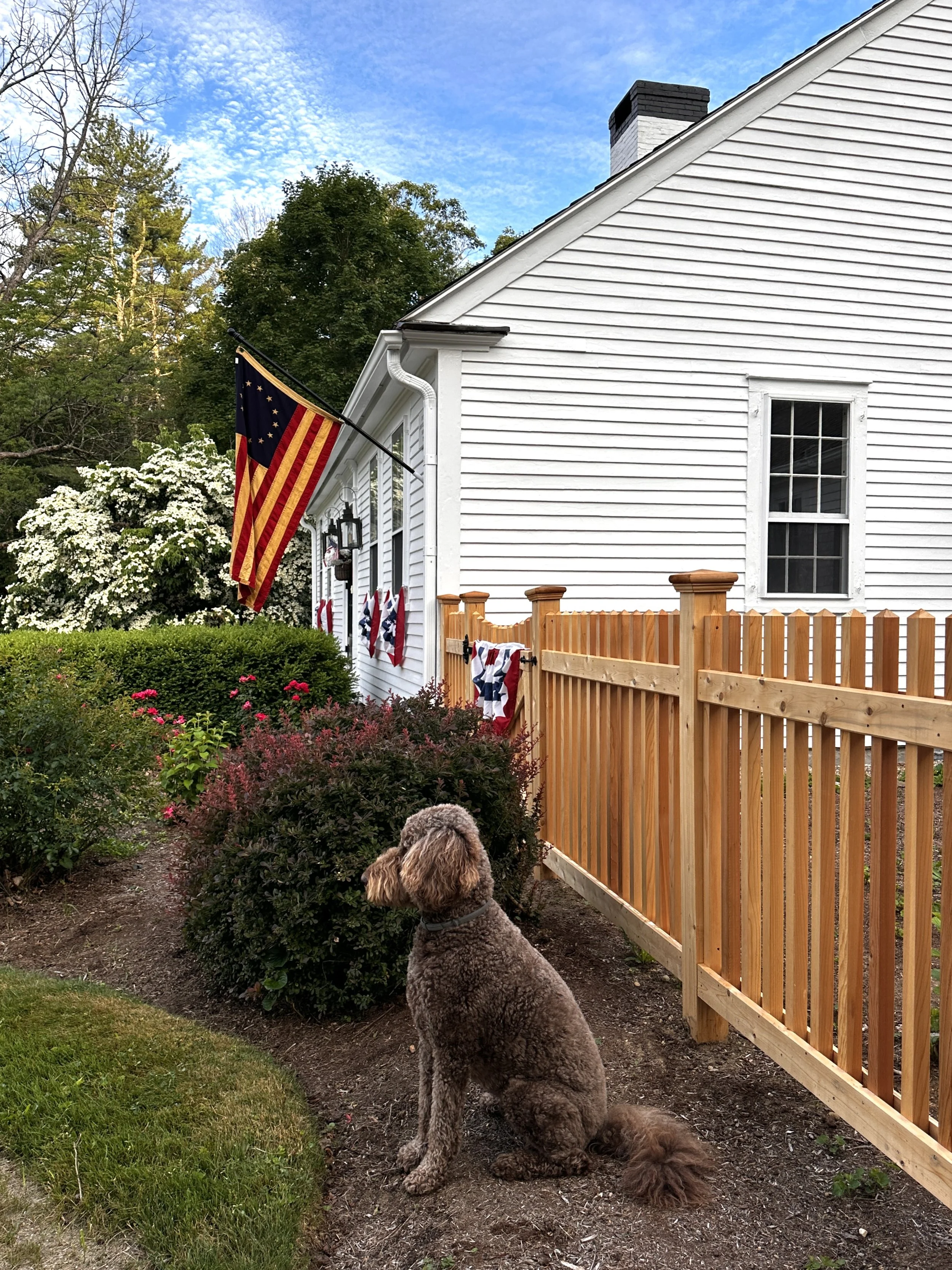 July in New England