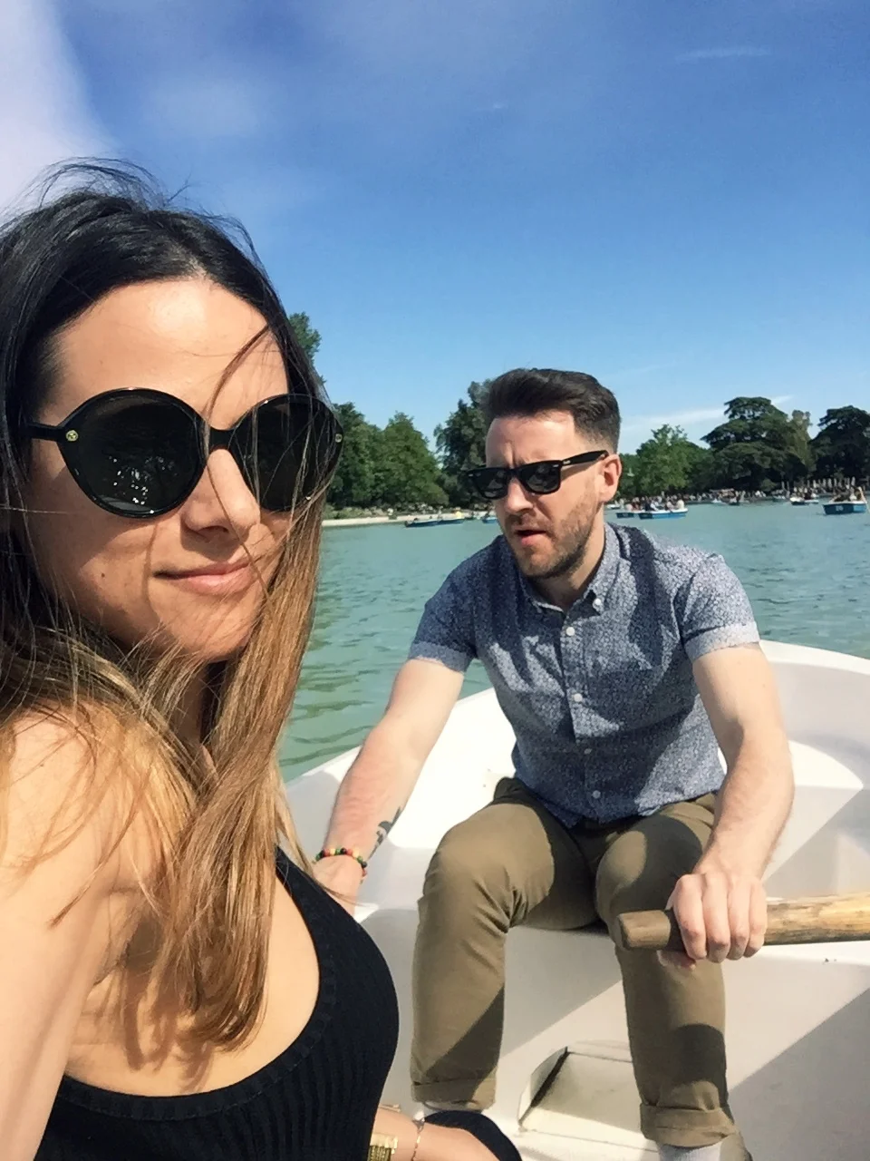 We just loved the boats...