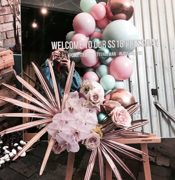 Colette by Collette Hayman press day bohemian blooms