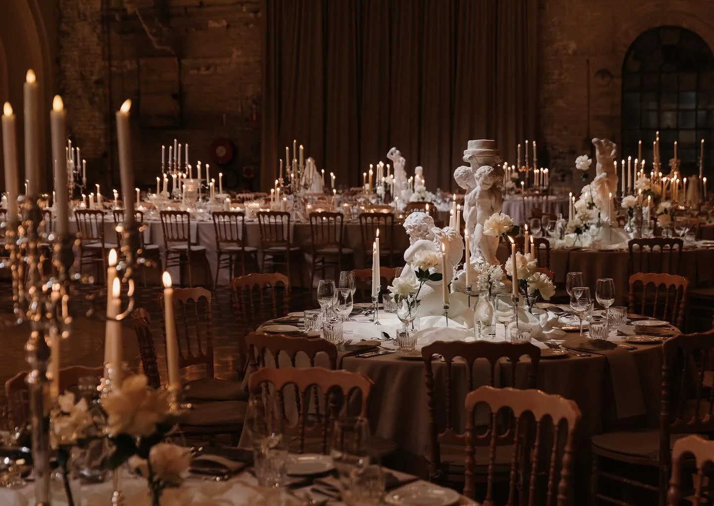 A sea of candles, always ✨

Lovers @affiejakimova @petarjaki 
Wedding Stylist and Florals: @bohemian_blooms
Wedding Planner and Coordinator: @bellamiaevents
Venue: @thegrounds 
Photographer: @georgejohnphotography
Videographer: @saltatelier_wedding @