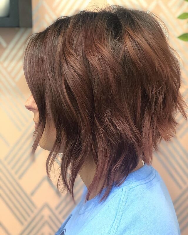 Warm hues 😍
.
Cut + Color x @mcventurella_hair