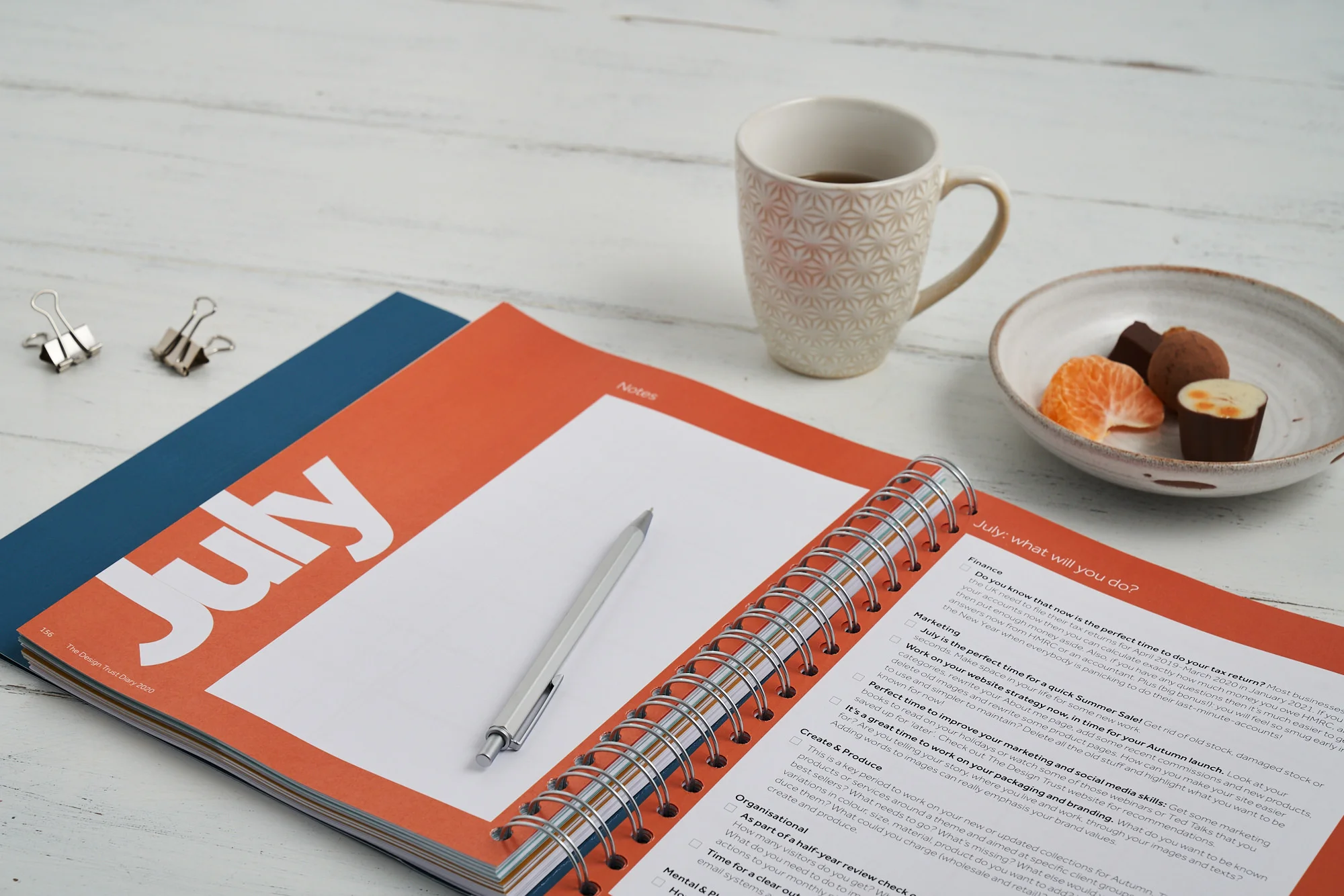 The Design Trust diary 2020 July notes and monthly tips.jpg