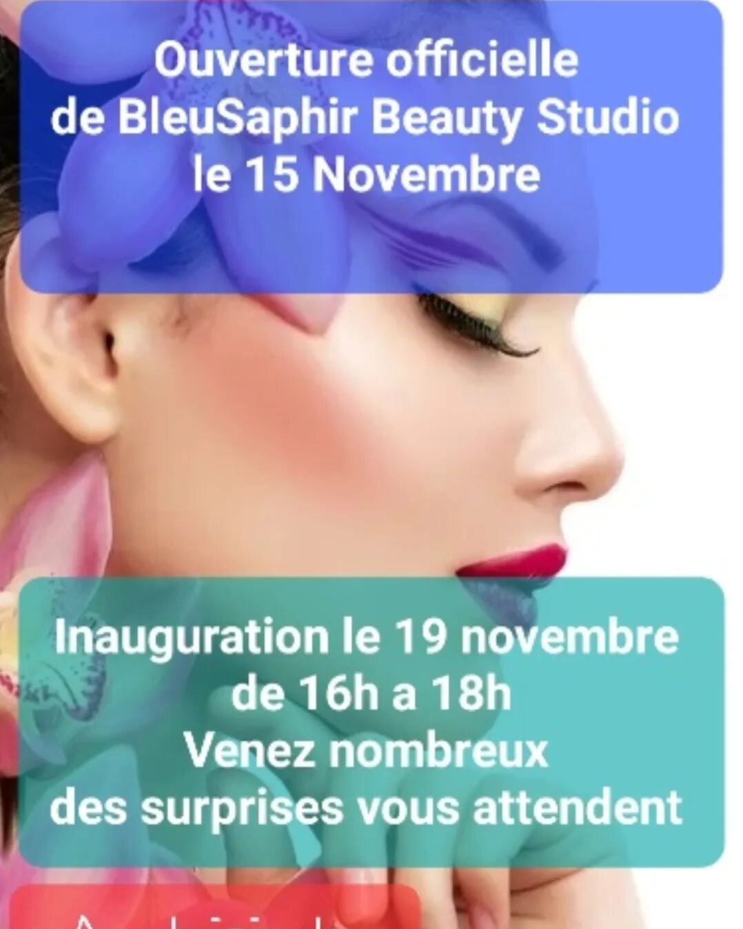 www.bleu-saphir.ch

WhatsApp 076 509 59 78

https://salonkee.ch/salon/bleusaphir-beauty-studio?lang=fr

BleuSaphir Beauty Studio 
Rue Fauporte 8
3977 Granges