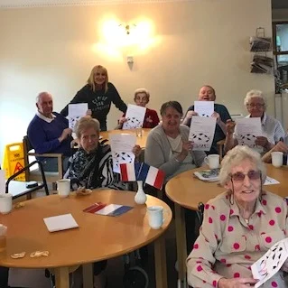 Linda’s French Class, Kyle Court Care Home, Paisley
