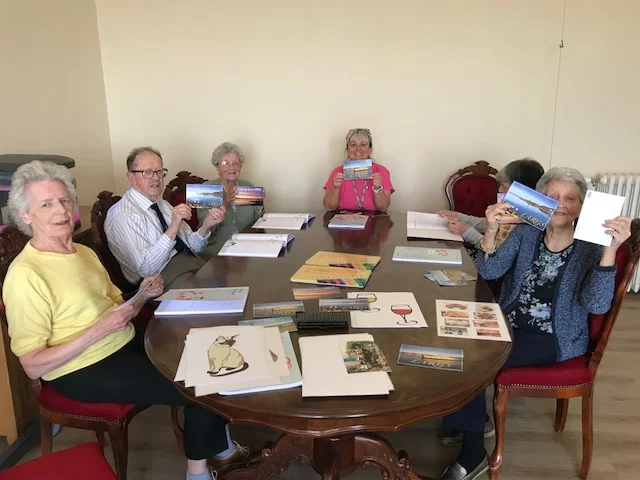 Postcards from Largs. French, Hutton Park Care Home, Largs