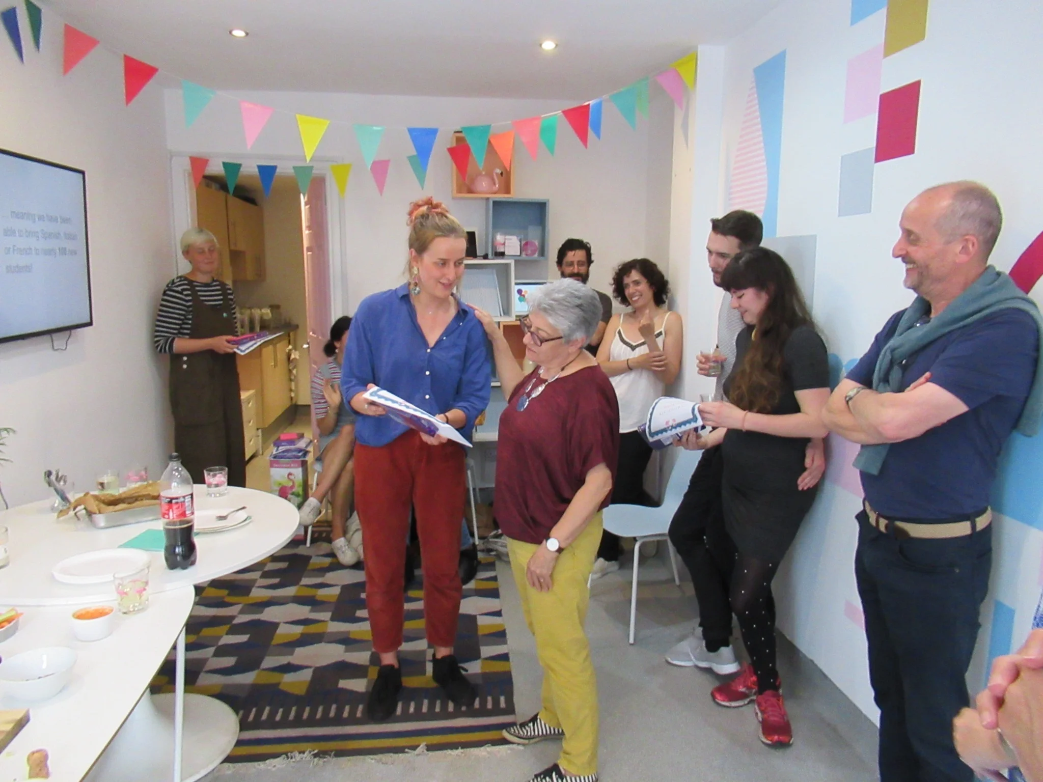 Celebrating the work of our volunteers at Lingo Flamingo’s Volunteer Awards Evening