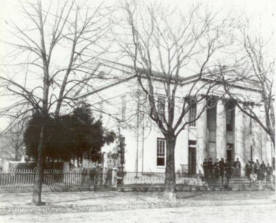 The Lyceum during the Civil War. Photo from City of Alexandria .