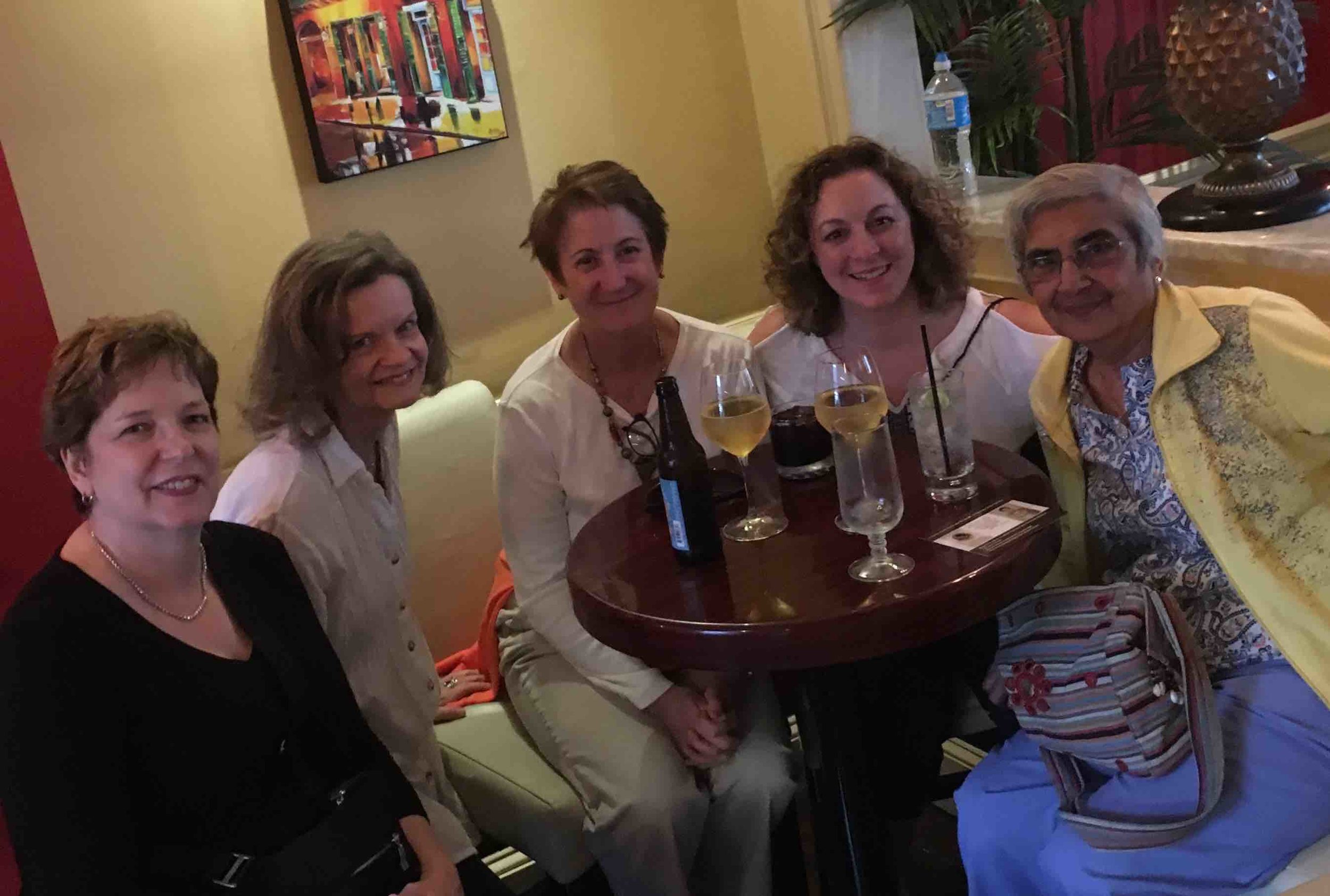 At Magnolia on King's happy hour.