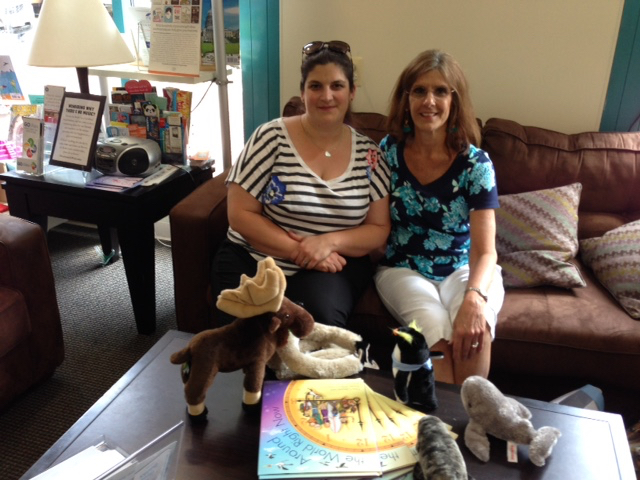 Bryony Williams Shepphard and Gina Cascone at Hooray for Books in Alexandria