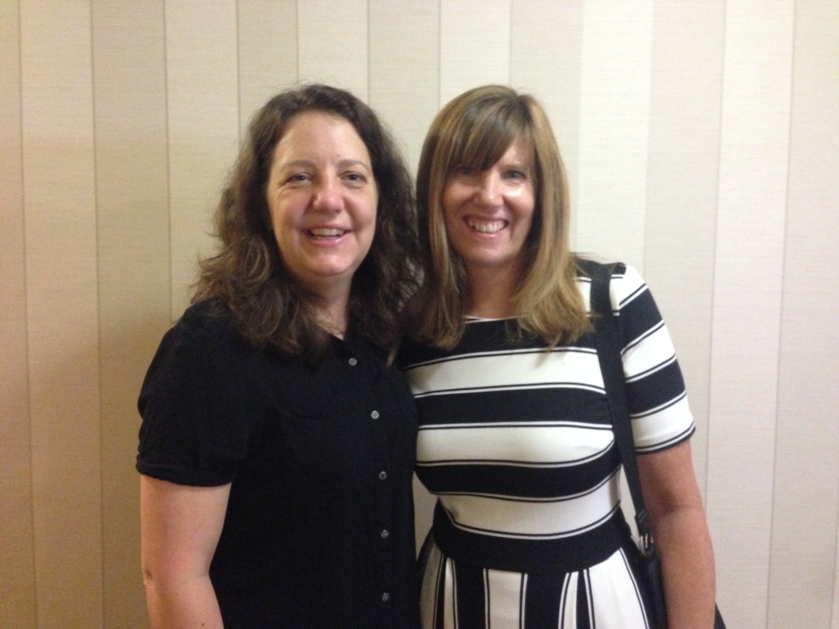 Metropolitan State University colleagues Meg Frisbee and Patricia Richard.