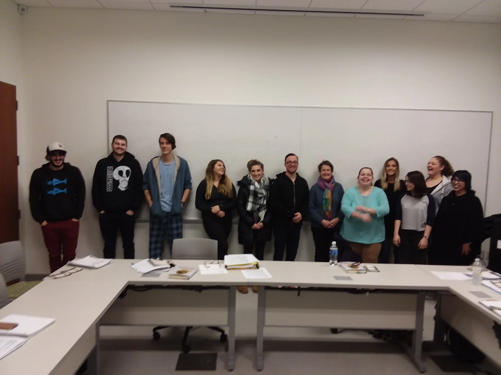 Writing on Social Issues class, Central Connecticut State University