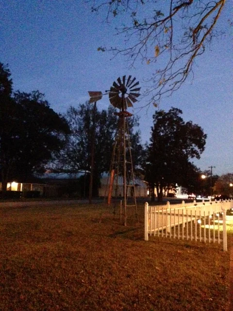 Tomball at dusk, December 5, 2018