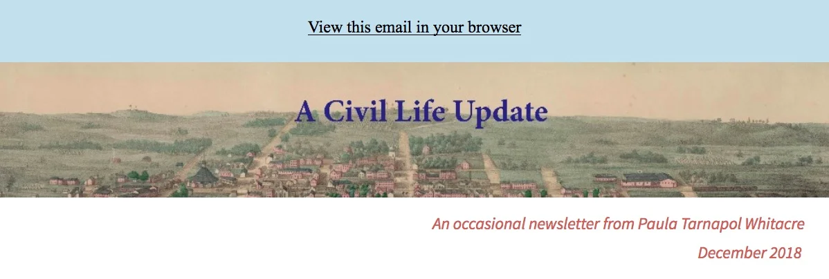 (you can also contact me to be added to the mailing list.)