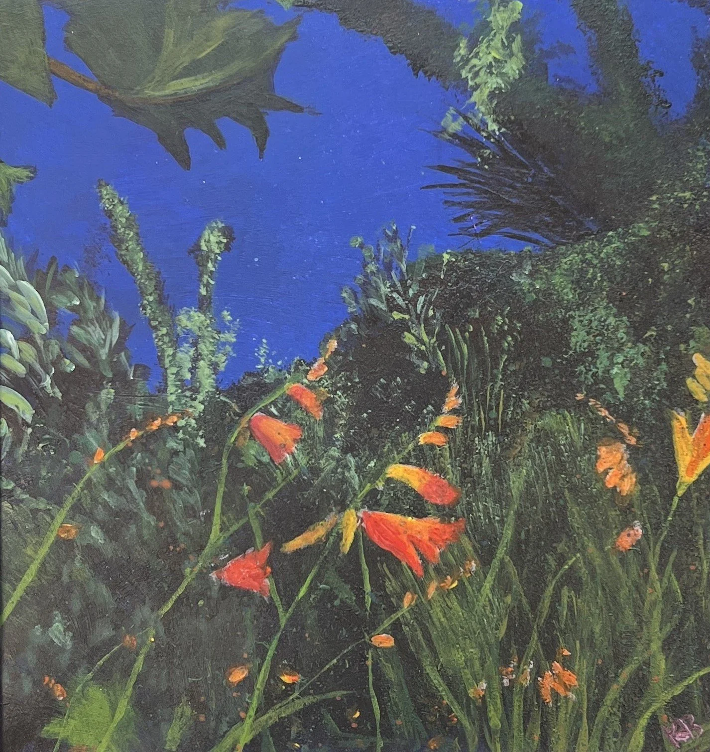 Katie Brent Summer Night 17x16cm acrylic on paper £220.jpg