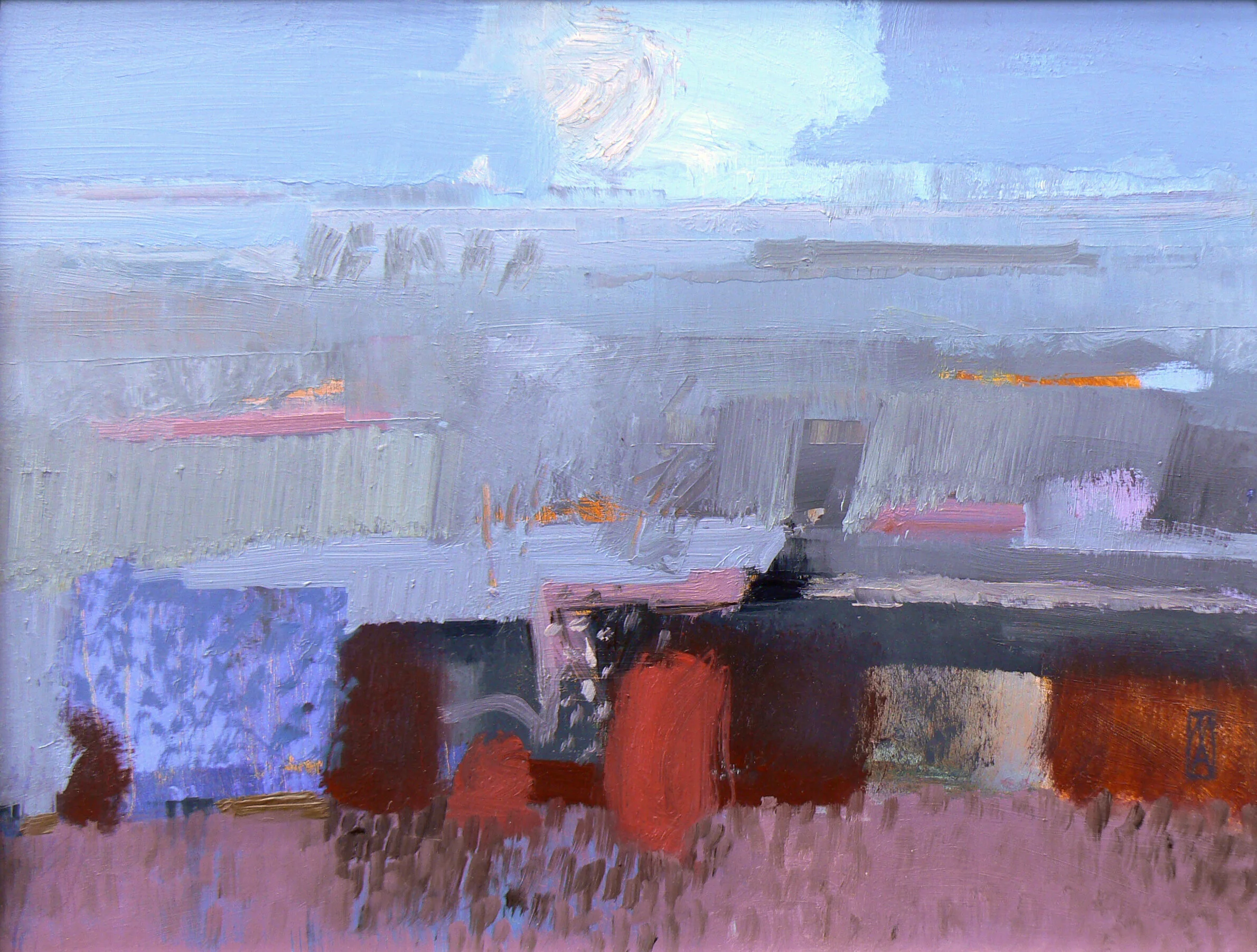 Earth Turned To Cloud-oil on panel-23x30cm-£950.jpg