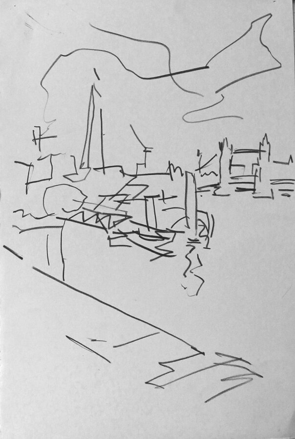 The Thames at Bermondsey NO.3.JPG