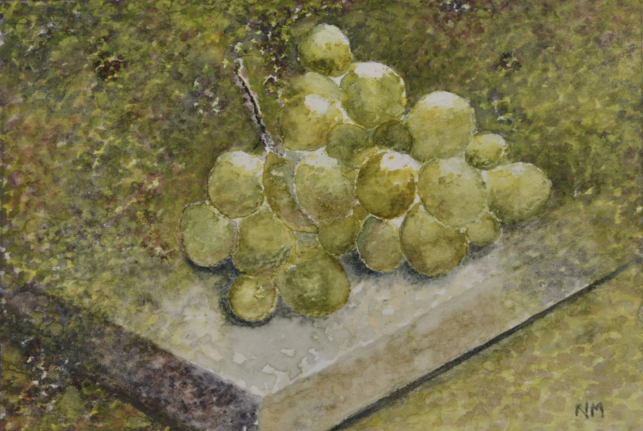Nicola Moeran Grapes 10x15cm watercolour on 300gsm paper £50-min.JPG