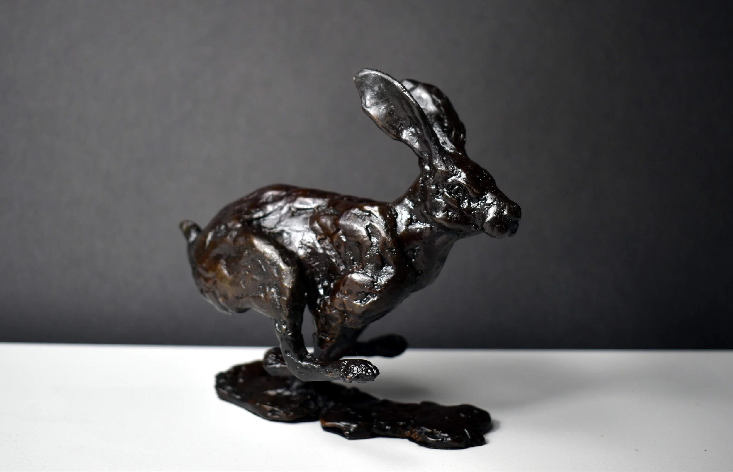 Running Hare, 12cmx13cmx9cm, edition of 24, £650-min.JPG