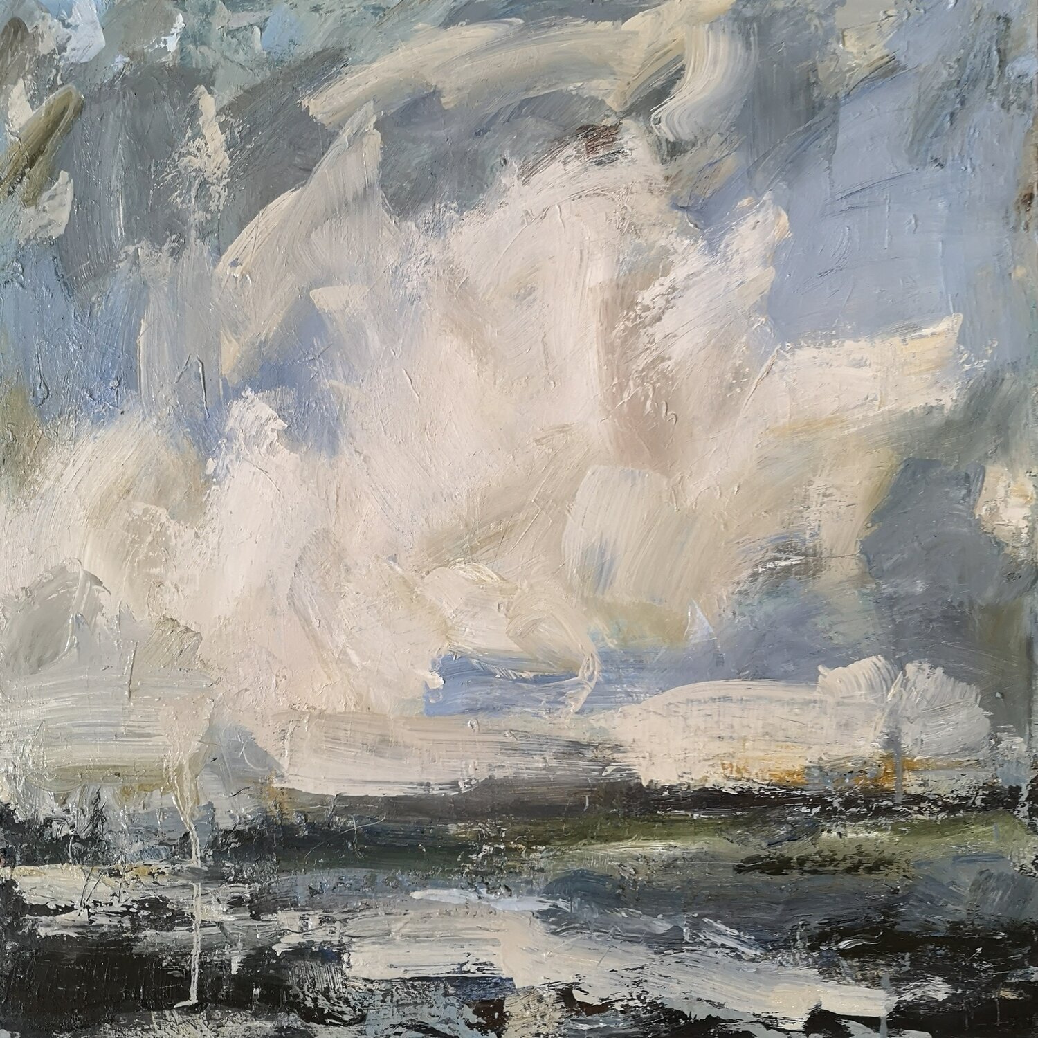 Hannah Ivory Baker - Low Cloud Reflected - 70x70cm.jpg