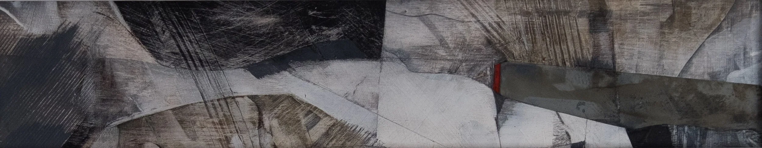 BORDERLAND EDGE I-£180-38X8cm ACRYLIC, COLLAGE ON WOOD-min.jpg