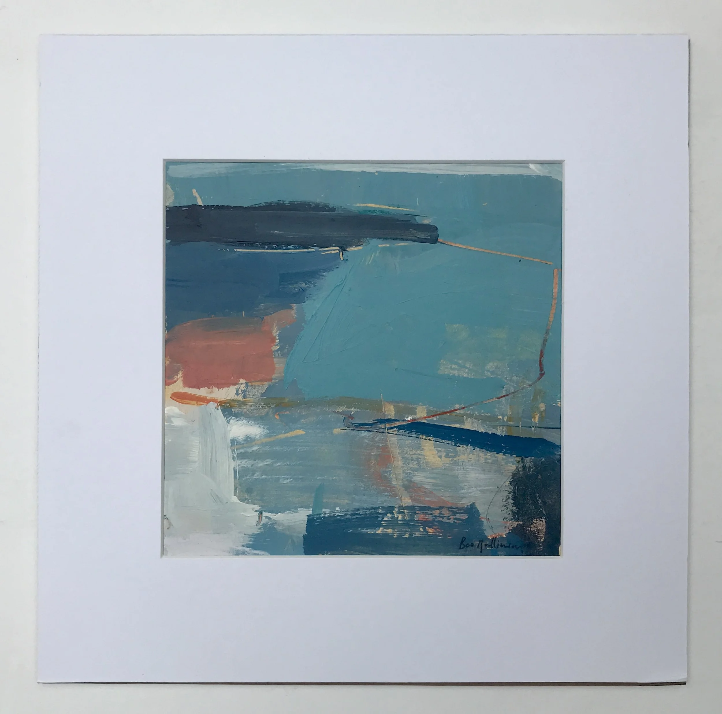 Boo Mallinson Coastal Landscape II 31x31cm mounted-min.JPG