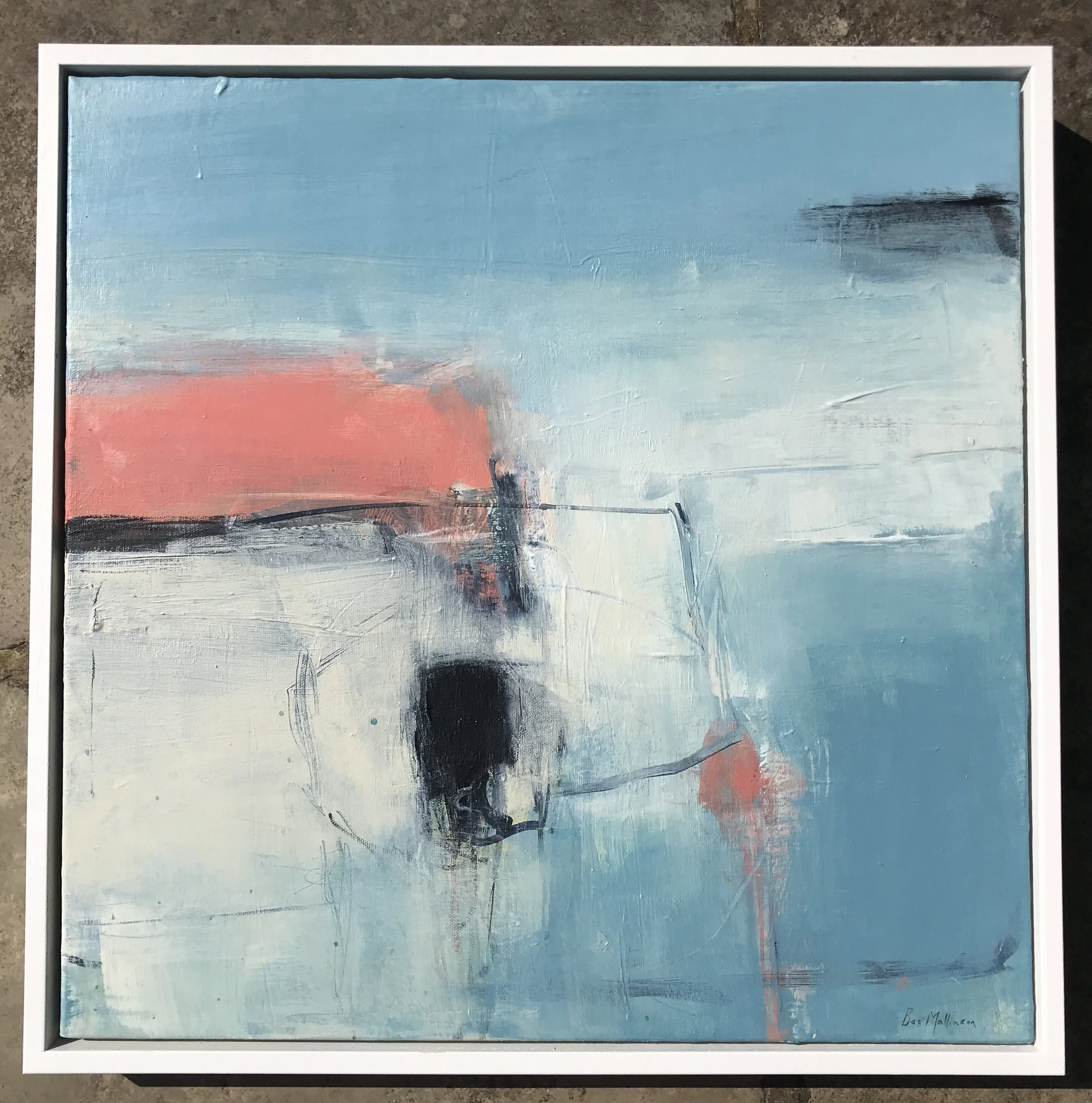 Boo Mallinson Edge of the Land I  framed 54x54cm-min.jpg