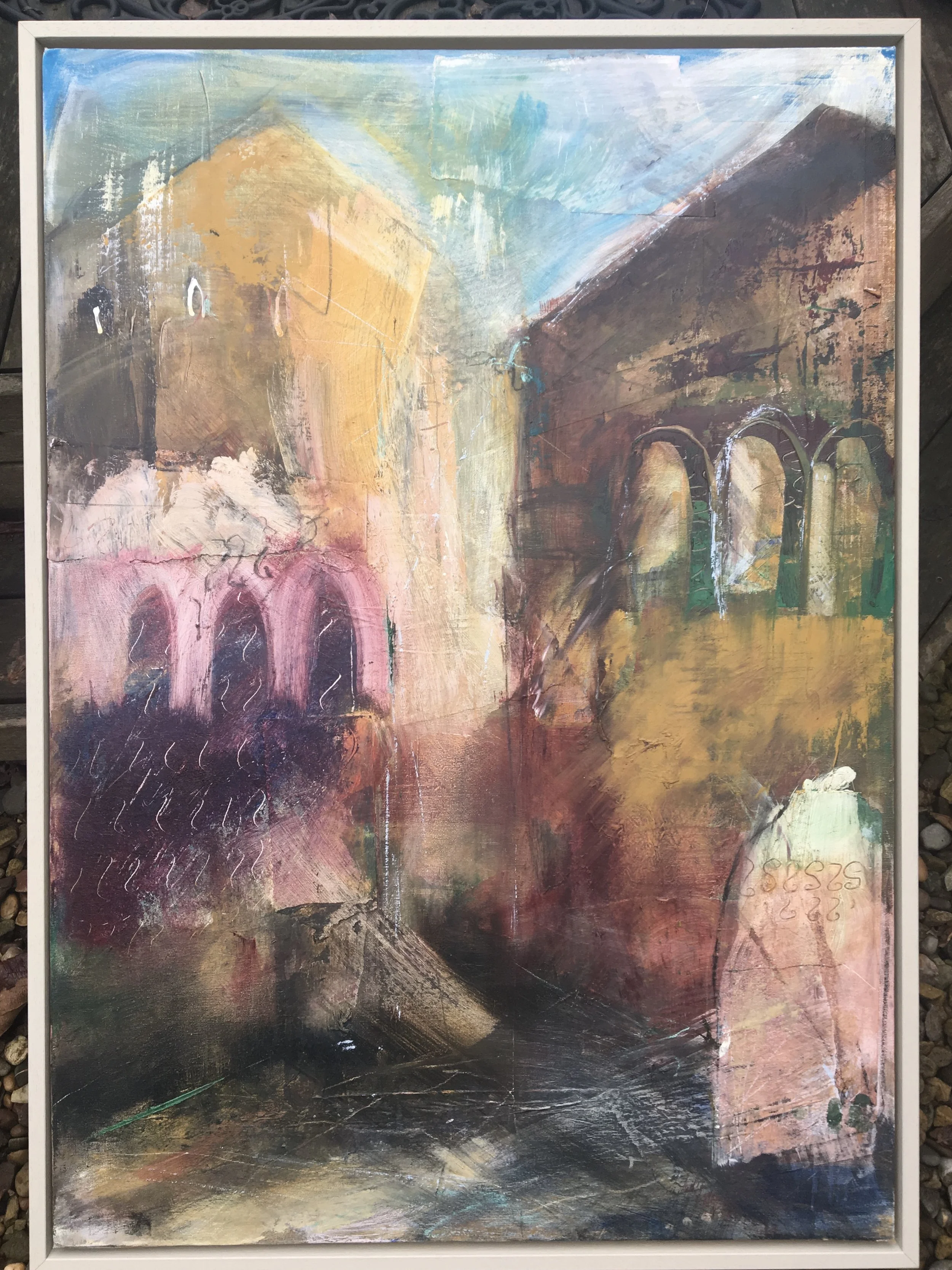 Farindola,Italy1framed Lesley Birch.jpeg