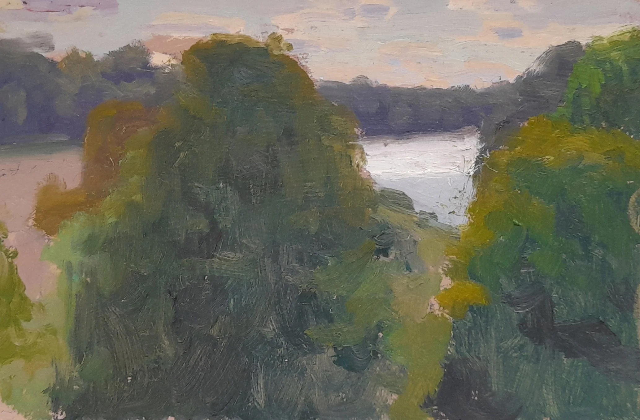 -The Thames Through Trees-, 4 x 6 inches, £50.jpeg