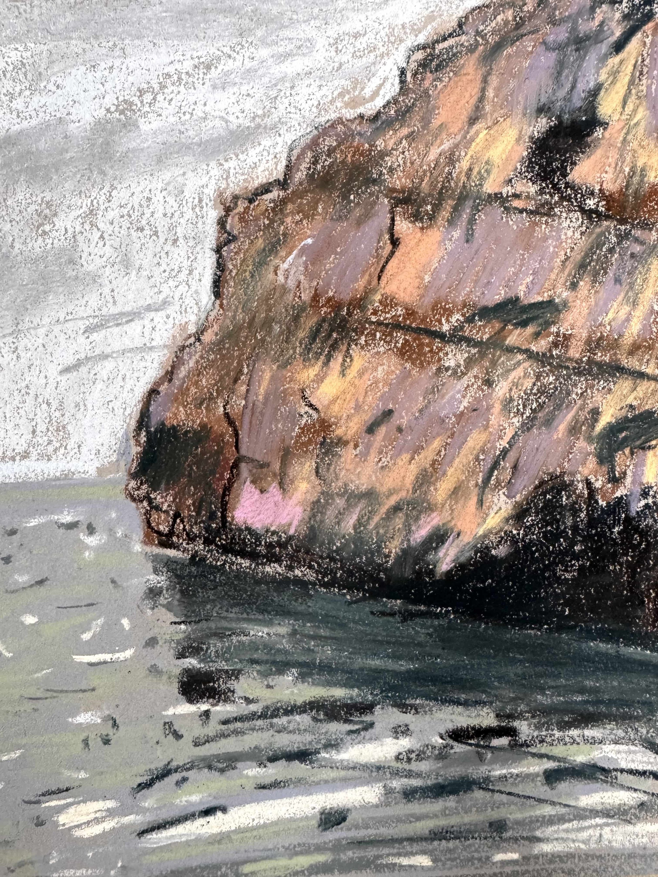 Centianes beach - pastel on paper - £50 - 24x30cm-min.jpg