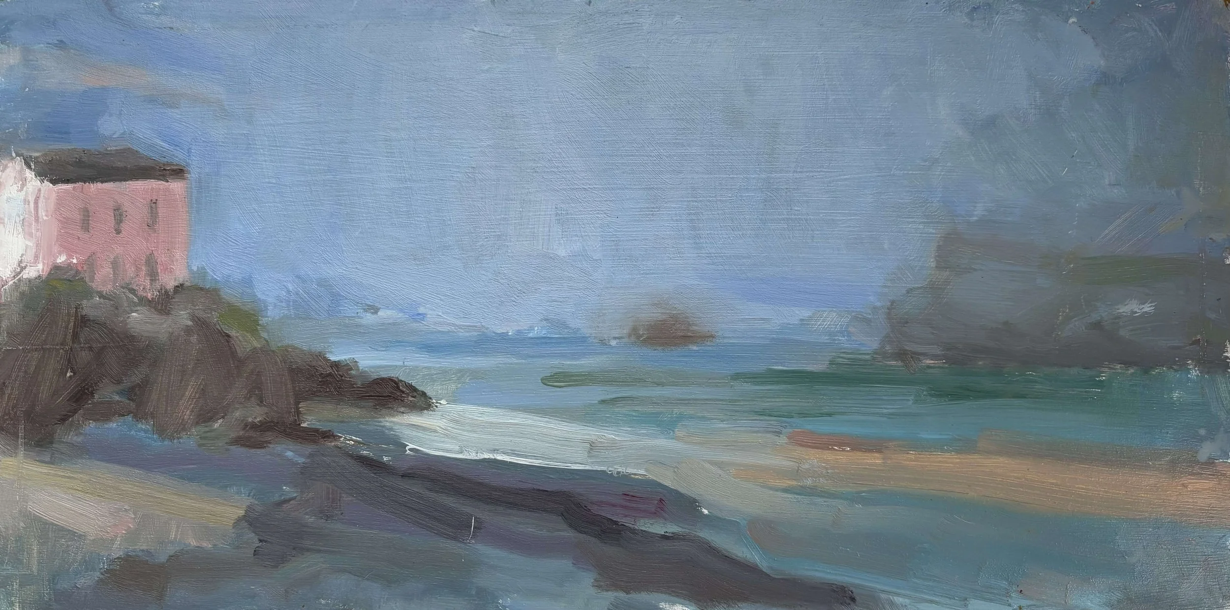 Polzeath Low Tide 15 x 30 cm Susannah Oil on Board £150 copy.jpg