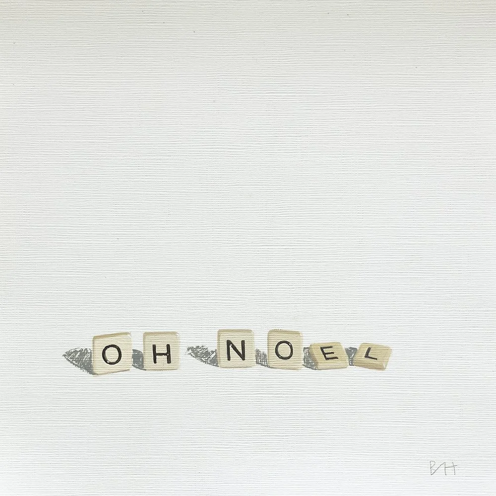 Bess Harding_£75_20x20cm_oil on 230gsm paper_Oh Noel.jpg