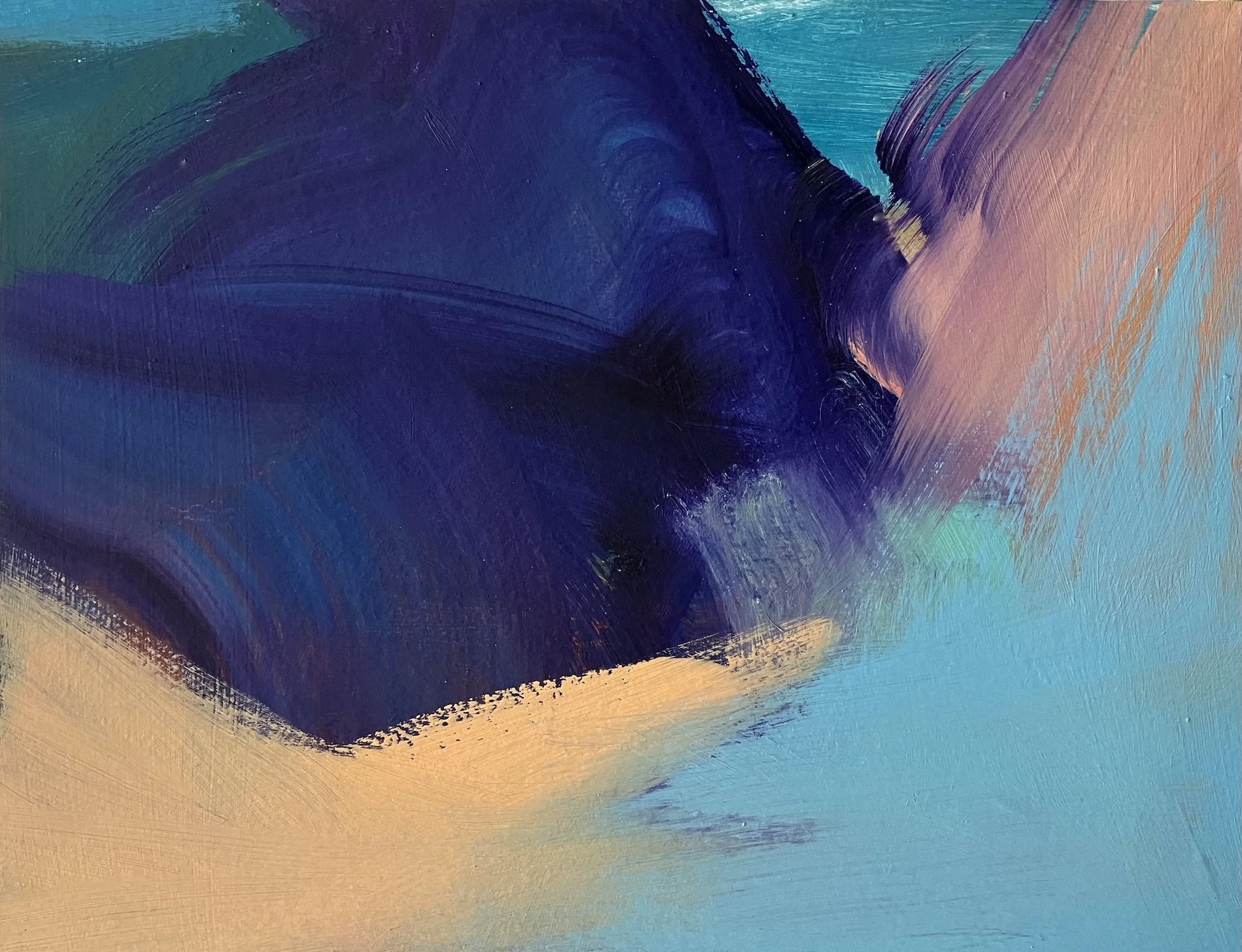 19 mountain drive oil on prepared 300gsm paper 21 x 27 cm £130 peggy cozzi Peggy Cozzi.jpeg