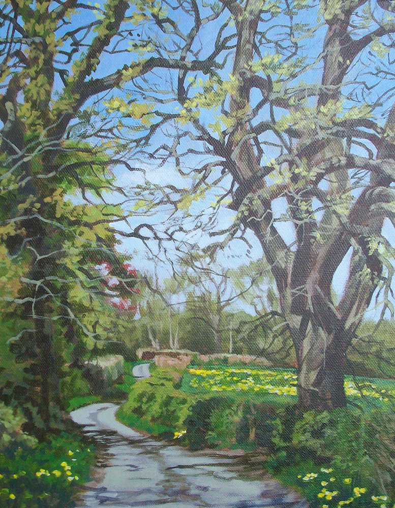 Kate Chitham-Lane 5 ways to Totterton #2-acrylic-24cm x 30cm-£225.jpg