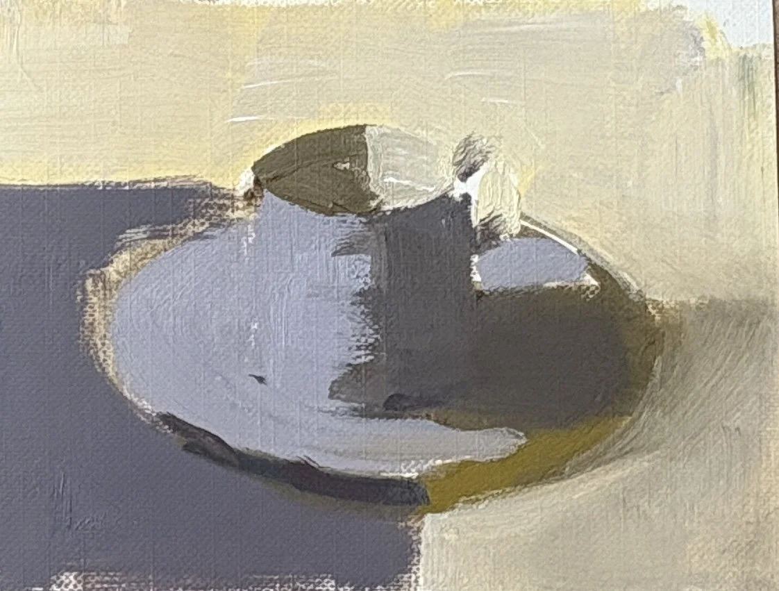 Espresso cup II,, oil on paper, 10x 14cm, £50 Sophie M Cook.jpg