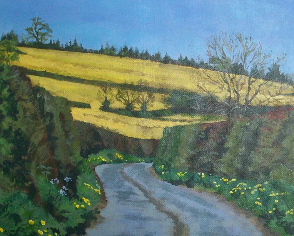 Kate Chitham-Lane 5 ways to Totterton #3-acrylic-20cm x 25cm-£225.jpg