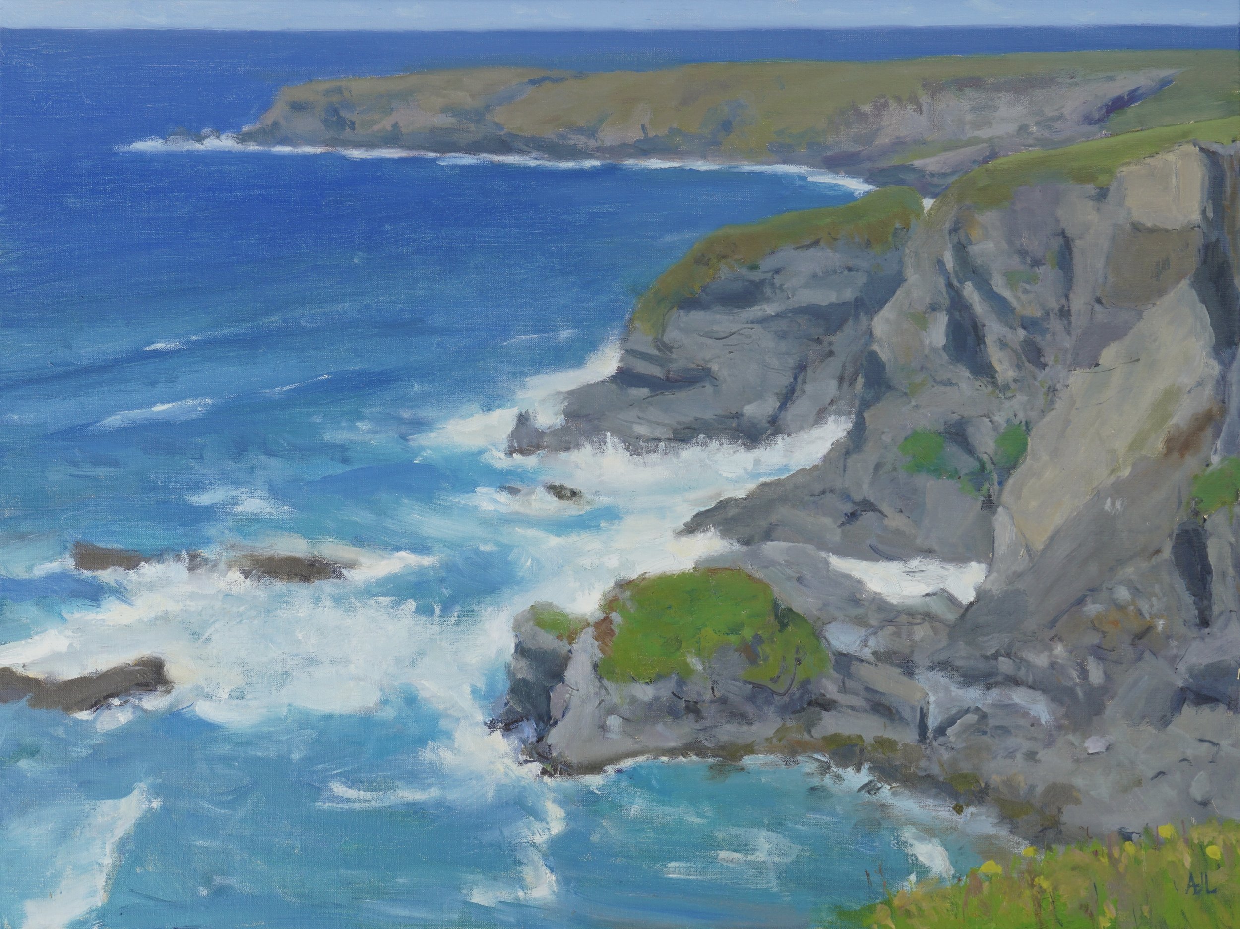 Oil-Painting-Summer-Waves-Bedruthan-Steps-Cornwall.jpg